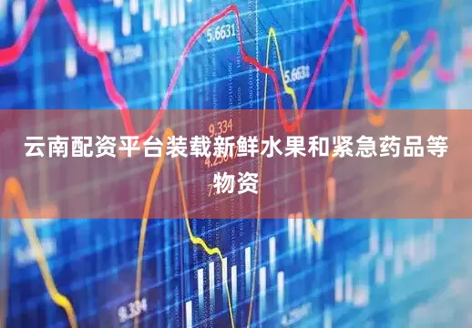云南配资平台装载新鲜水果和紧急药品等物资