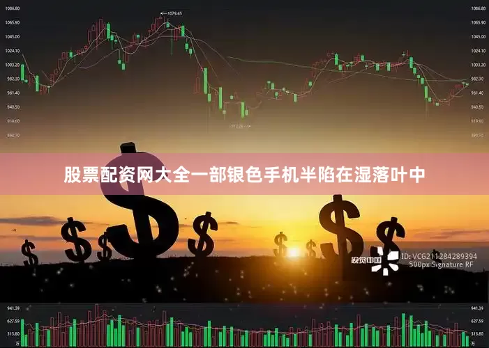 股票配资网大全一部银色手机半陷在湿落叶中
